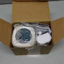 Loud Barking Dog Alarm, Motion Activated Dog Barking Alarm, IP43 Waterproof Barking Dog Motion Sensor for Warehouse Yard Office Mall Garage Home Security, Detects 23FT