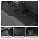 All Weather Floor Mats for 2027 Kia Telluride Hybrid 7 Seats(Not for Gas)