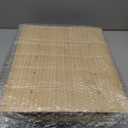 HOMEKOKO Double Layer Large Bread Box for Kitchen Counter, Wooden Large Capacity Bread Storage Bin (Black)