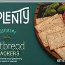 Amazon Brand - Aplenty, Rosemary Flatbread Crackers, 4.4 oz (EXP 08/15/26)