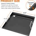 Full-Size Griddle Insert for Weber Spirit II/I 200 Series Grills(2016-2024)