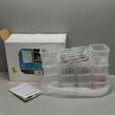 14 PCS Airtight Food Storage Containers with Lids set, BPA Free Leak-proof Kitchen and Pantry Organization Canisters for Cereal, Pasta, Dry Food, Flour Sugar, Stackable, Free Label, Marker, Scoop