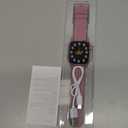 NBKLS Kids Watch for Girls 4 5 6 7 8 9 10 Years Old Gifts, Smart Watch for Kids with 26 Puzzle Games, HD Touch Screen, Flashlight, Learn Cards, Audiobook, Toddler Toys Christmas Birthday Gifts (Pink)