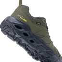 Mens Running Shoes Tennis Hiking Shoes Trail Running Shoes for Men FALKON 1.0 Non-Slip Gym Jogging Road Running Shoes Cross-Training Athletic Sport Workout Outdoor Fashion Sneakers Size US 7-12 (9, Armygreen)