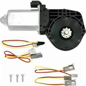 Power Window Lift Motor Replacement Compatible with Ford Bronco Country Squire Custom E-150 E-250 E-350 Econoline with Accessories for Front Right Replace Part # 742-251