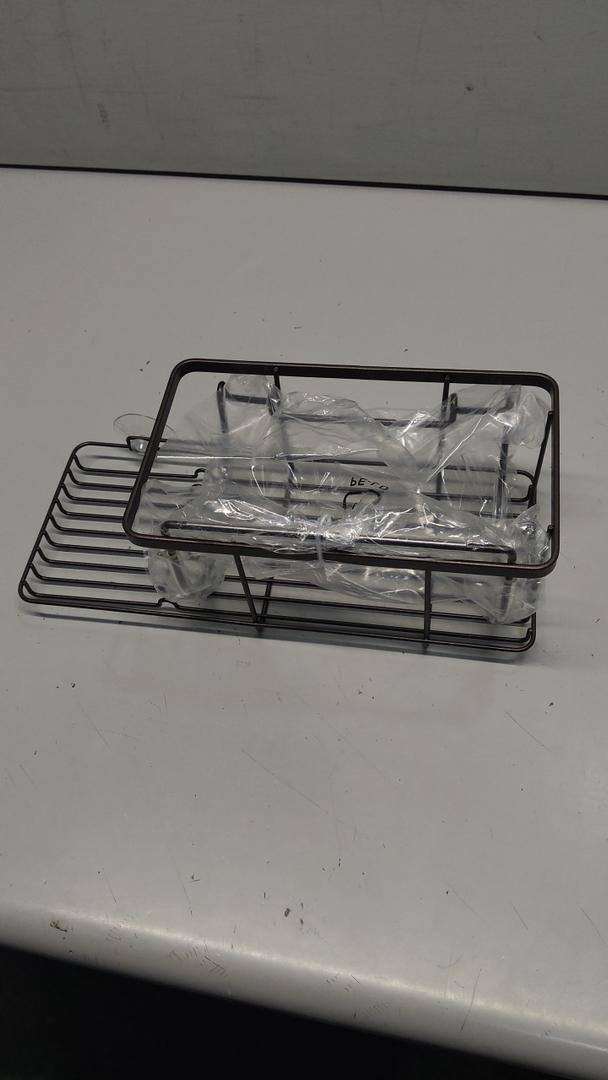 Bathroom Black Shelves, Set Of 2, 12×5×4