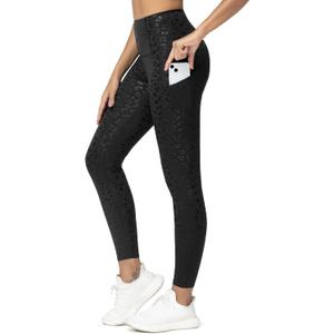 THE GYM PEOPLE Women's High Waist Yoga Pants Soft Stretchy Tummy Control Workout Athletic Leggings with Pockets
