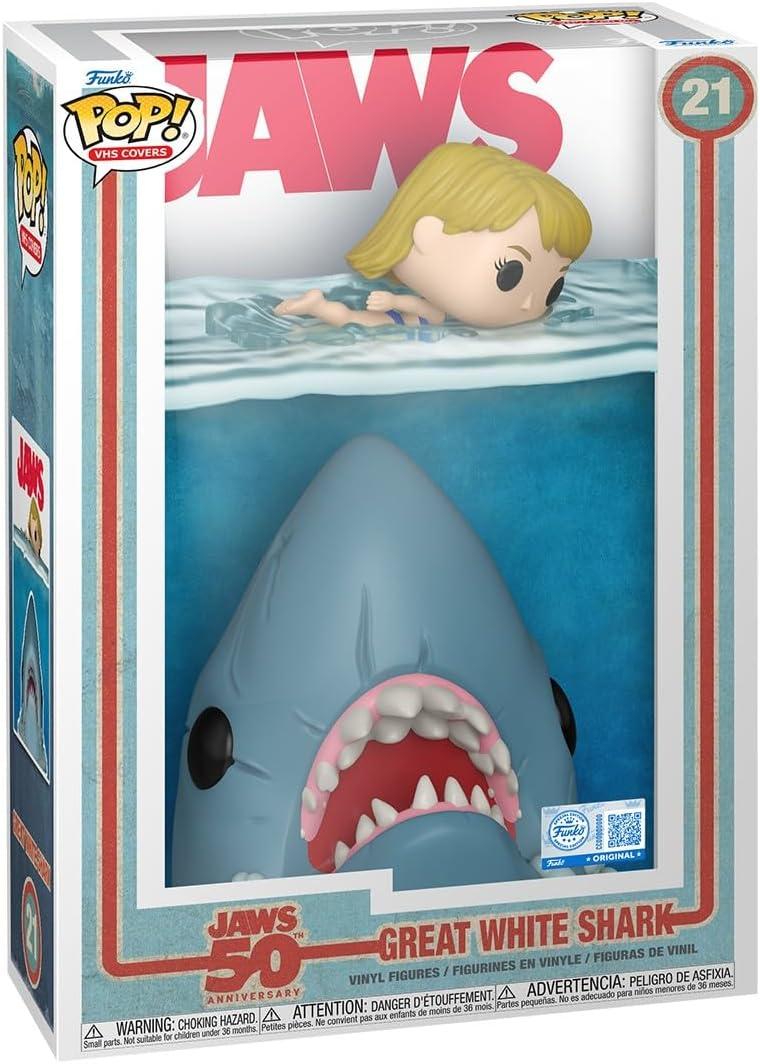 Funko Pop! Comic Cover: Jaws - Shark - Collectable Vinyl Figure - Gift Idea - Official Merchandise - Toys for Kids & Adults - Movies Fans - Model Figure for Collectors and Display