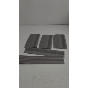 Heavy Duty Wheelchair Ramps - 1.26" Rise Solid Rubber Power Ramp for Door Thresholds, Indoor/Outdoor 17x35/ 11x6