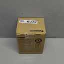 Panasonic Cordless Phone, Easy to Use with Large Display and Big Buttons, Flashing Favorites Key, Built in Flashlight, Call Block, Volume Boost, Talking Caller ID, 1 Cordless Handset - KX-TGU430B (Black)