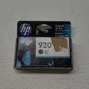 HP Original 920 Black Ink Cartridge | Works with OfficeJet 6000, 6500, 7000, 7500 Series | CD971AN