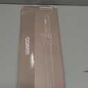 Conair Double Ceramic 1-Inch Long Barrel Curling Iron, 1-Inch Barrel Creates Classic Curls to Loose Waves, Hair Curler for Use on Short, Medium, & Long Hair, White/Rose Gold