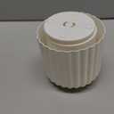 Desk Organizer, 360 Rotating Pen Holder for Desk, Pencil Cup with 7 Compartments Storage Box Caddy for Kids, Office, School, Home (White)