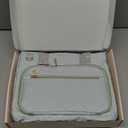 Large Bible Bag with Bible Cover Case for Women, Church Bag with Shoulder Strap, Quilted Bible Cover for Bible Study Supplies, a Christian Gift for Women, Blue