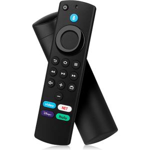 Voice Firestick Remote Replacement Fit for Fire-Smart TV Cube, TV Stick 4K/4K Max(1st/2nd Gen), TV Stick, TV Stick Lite, Smart TV 3rd Gen and Hisense, Insignia-Pioneer-Smart-TV