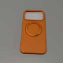 360 Magnetic Stand for iPhone 17 Pro Max Case,Fits MagSafe,Military Drop Protection,Build in Kickstand, Slim Shockproof Phone Cover for iPhone 17 Pro Max 6.9"(Matte Orange)