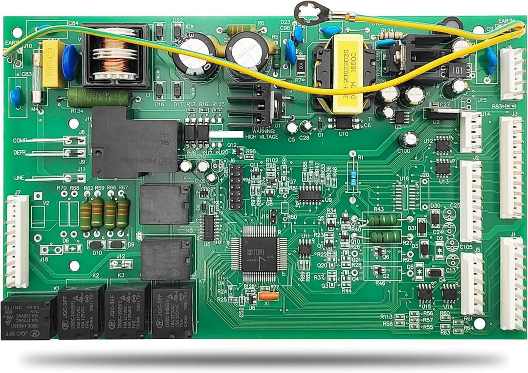 WR55X10942 Refrigerator Main Control Board, Compatible with GE Refrigerator Replace for WR55X10474 WR55X10416 WR55X10942C Etc