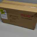 Glitzhome Set of 3 Hand Blown Glitter Glass Pumpkins - Fall Decor for Halloween & Thanksgiving Handmade Table Accent Harvest Home Decor, Gray Marble