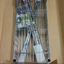 Amazon Basics 5-Shelf Adjustable Heavy Duty Steel Wire Rack Storage Shelving Organizer for Kitchen, Garage, 36" L x 14" W x 72" H, Chrome