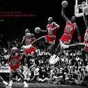 Trends International Michael Jordan - Fly Wall Poster, 22.375" x 34", Unframed Version