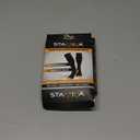 Physix Gear Compression Socks - Best Men & Womens Compression Socks for Circulation, Running, Nurses, Athletic Use Sock Compression, Blood Pressure Socks, Calcetines de Compresion, Black/ Orange, S/ M