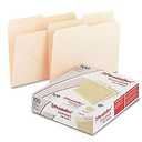 Pendaflex File Folders, Letter Size, Manila, 1/2 Cut, 100/BX (752 1/2), Letter