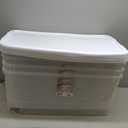 Sterilite 4-Pack Ultra Latching Box, Storage Bins with Lids, Clear Plastic, 116 Quart - Heavy-Duty Organizing Containers for Closet, Bathroom, and Office