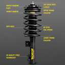 Monroe Quick-Strut 172379 Suspension Strut and Coil Spring Assembly for Nissan Sentra