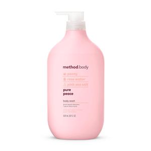 Method Body Wash, Pure Peace, Paraben and Phthalate Free, 28 oz (Pack of 1)
