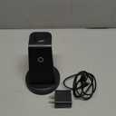 Anlmz 3 in 1 Charging Station for iPhone, Wireless Charger for iPhone 17 16e 16 15 14 13 12 11 X Pro Max & Apple Watch - Wireless Charging Station for AirPods 4 3 Pro (Black)