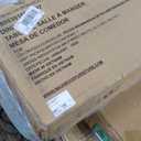 Plank+Beam 72 Inch Farmhouse Dining Table, Solid Wood Rustic Kitchen Table, Large Wooden Rectangular Dinner Table for Dining Room, Home Office, Living Room Furniture, Easy Assembly, Pecan Wirebrush