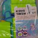 Kids Pool Floaties 1-2-3 Years Old, Toddler Swim Vest 20-30 Pounds, Comfortable Extended Wear Kids Float Jacket with Crotch Strap, Bright & Colorful Design and Unpadded Sides for Comfort (BLUE) S (Chest Size up to 23.62IN, 20-30lb, 1-3Y)