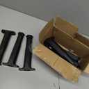 GZQIUYI Replacement Bed Slats Support Legs, Adjustable Height 8.3-14.5 Inch Bed Center Support Leg for Queen King Beds, Adjustable Sofa Furniture Legs, Heavy Duty Furniture Risers, 6 Pack