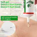 Book Glue, Adhesive Clear Color, Soft, Strong, Waterproof, Glue for Book Repair and Bonding, Suitable for envelopes, Postcards, Paper Crafts, Greeting Cards, Invitations, 2oz