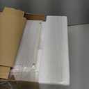 Oneach 22" Glass Table Lamps Set of 2, Gray Modern Bedside Lamp with LED Night Light for Living Room, Nightstand Lamp with USB Ports for Bedrooms, Study Room, End Table(2 Bulbs Included)