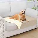 hyha Waterproof Dog Blanket, Soft Pet Bed Blankets, Waterproof Sofa Couch Cover for Dogs Washable, Reversible Pet Couch Covers for Sofa Furniture (30x53 Inch, Taupe/Beige)