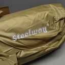 Steelway 14FT Trampoline Tent, Trampoline Cover Fit for 14FT Straight Pole Round Trampoline with 6 W-Shape Legs, Trampoline Tent Cover (Tent Only) (14FT Trampoline Tent)