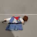 NACOCO Cowboy Dog Costume with Hat - Blue Cat & Small Dog (Medium)