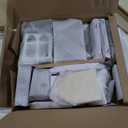 Le Toy Van - Palace House Large Wooden Doll House | Great As a Gift | 5 Storey Wooden Dolls House Play Set - Suitable for Ages 3+ (Yellow and Blue)