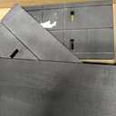 Corner Black Wooden Tiered Display Stand for Vendor Events, Display Shelves for Craft Shows, Farmers Market, Tradeshows, Earring Display, Card and Sticker Stand, Candle display