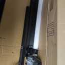 HUANUO Electric Standing Desk, 48" x 30" Whole Piece Desktop, Adjustable Height Computer Desk, 4 Height Memory Settings, Sit Stand Up Desk for Home Office, Black