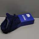 MIULEE Pack of 2 Decorative Throw Pillow Covers 20x20 Inch Soft Boho Striped Textured Corduroy Pillow Covers Modern Farmhouse Home Decor for Couch Bed Sofa Living Room Navy Blue