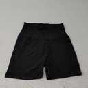 FULLSOFT High Waisted Biker Shorts for Women-5" Tummy Control Fitness Athletic Workout Running Yoga Gym Shorts (Small-Medium, 1-black)