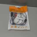 XLR Male to 1/4 inch TS Microphone Cable 5ft, 2 XLR Male to 2 x 1/4 inch(6.35mm) TS Mono Y Splitter Audio Patch Cable for Speaker, Mixer