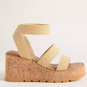 Triple Band Stretch Wedge Women's Shoes  9
