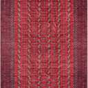 Keen Home Design Vintage Washable Area Rug, Non-Slip Low Pile, 6x9 | Machine Washable Soft Chenille, Under 0.2 In Low Pile, Non-Slip Backing; Living Room, Dining Room, Bedroom, Office