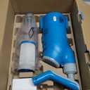 U.S. Pool Supply Handheld Pool Vacuum Cleaner - Manual Rechargeable Pool Vacuum for Above Ground Pools, Hot Tub Spa Vac - Cordless, Powerful Suction, Inground, Scrub Brush Head, Cleaning Leaves Debris