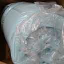 LINENSPA Memory Foam Mattress Topper - 3 Inch Gel Infused Memory Foam - Plush Feel - Cooling and Pressure Relieving - CertiPUR Certified - Dorm Room Essentials - Queen Size