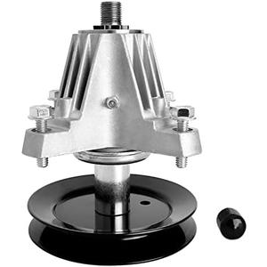 Replacement 918-06980 Spindle Fits for Cub Cad et 50" Deck Mower - Spindle Assembly Compatible with Troy Bilt Super Bronco 50 Mustang 50 ZTR, Cad RZT LX 50 Mower, with Grease Fitting，Replace 618-06980