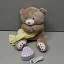 BEREST Rechargeable Baby Sleep Soother Bear, Mom's Heartbeat & Lullabies, White Noise Sound, Nursery Decor Night Light Projector, Toddler Crib Sleeping Aid, Baby Shower Gifts